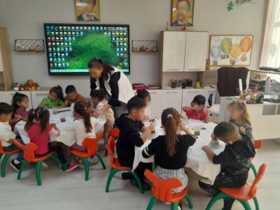 Вулканичен ден в група Калинка 2