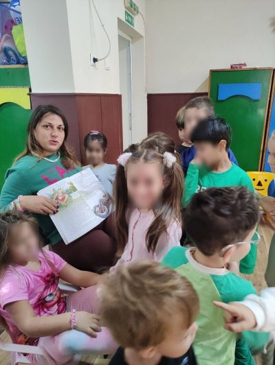 Часът на приказката в група Еделвайс 2